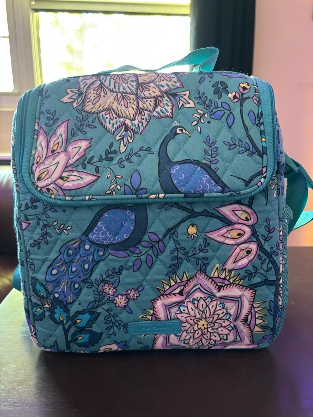 Vera Bradley Floral Quilted Insulated Lunch Bag NWT